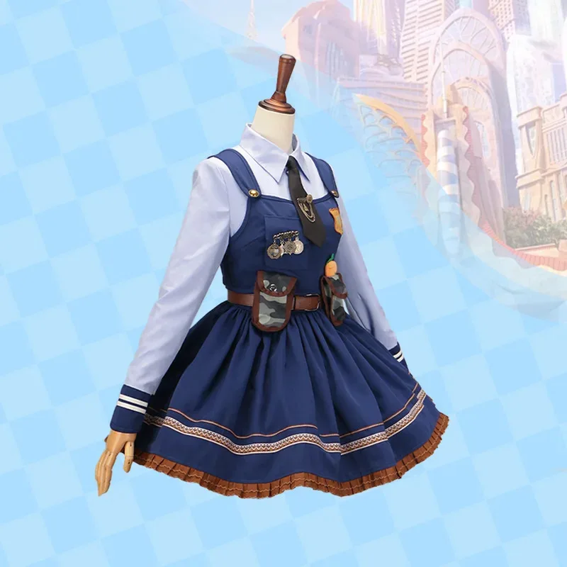 

Высокое качество, новый костюм Зоотопии Джуди, кролика, косплей, праздничная одежда на Хэллоуин, маскировка, мультяшный зоопарк, ролевая игра, фантазийная одежда