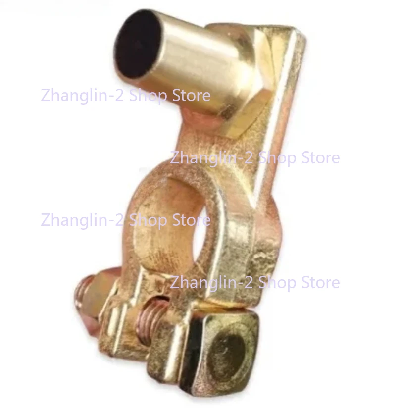 Conector de modificación de batería de latón para coche, clip de cabeza de pila, convertidor de cabeza grande a pequeña, positivo negativo