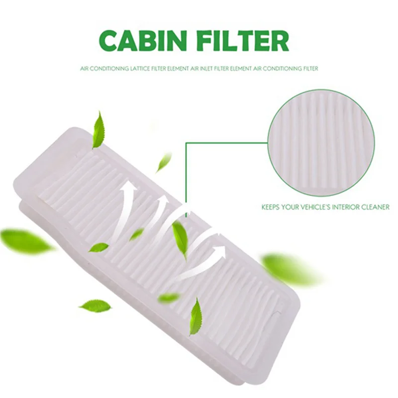 2 pezzi filtro abitacolo bianco per Mercedes Benz W204 C Classe E COUPE Classe GLK GLK260 GLK300 GLK350 FT999-T61C