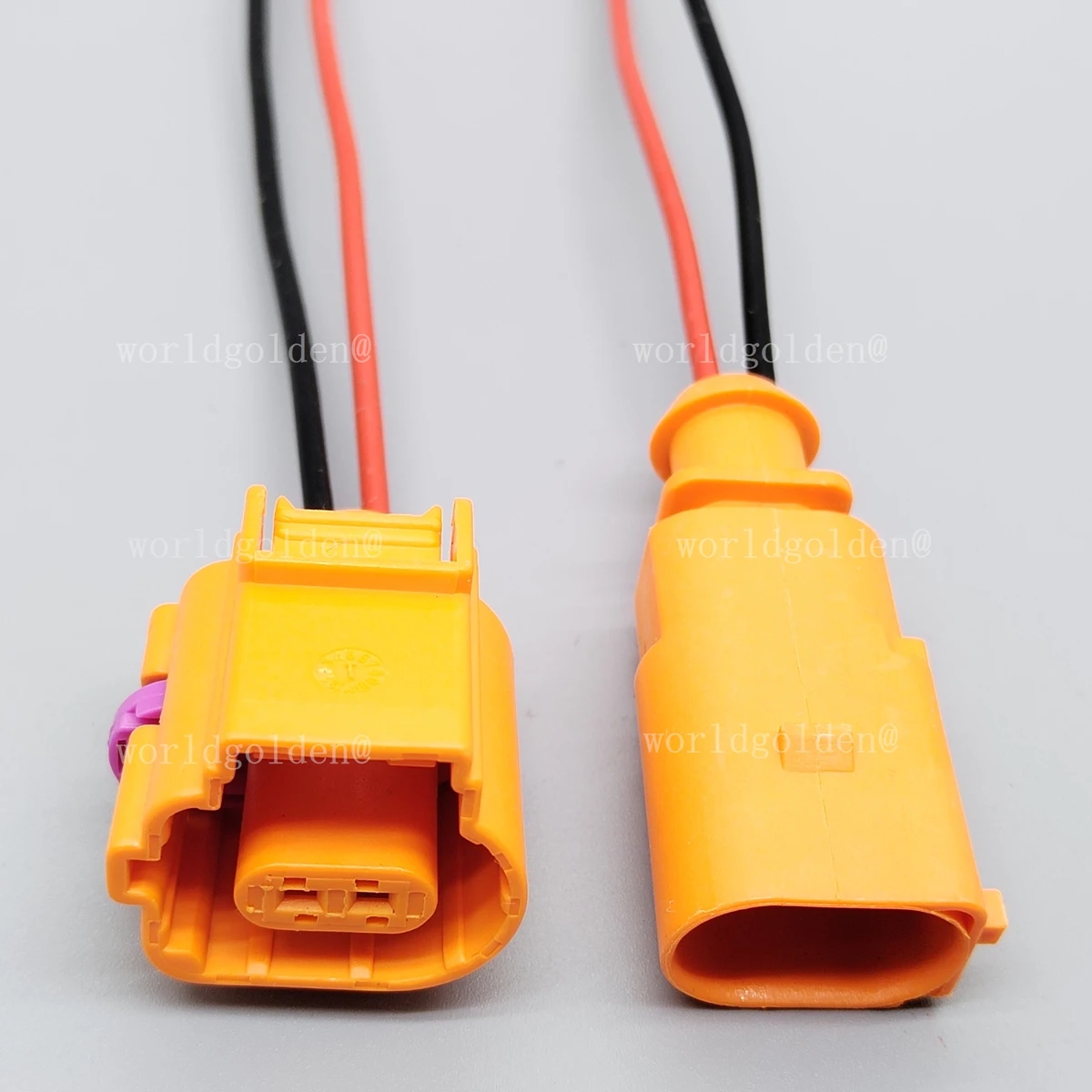 6X0973802C 8K0973702C DJ7022AB-1.5-11/21 Water Temperature Sensor Connector with Wire for VW Audi Models