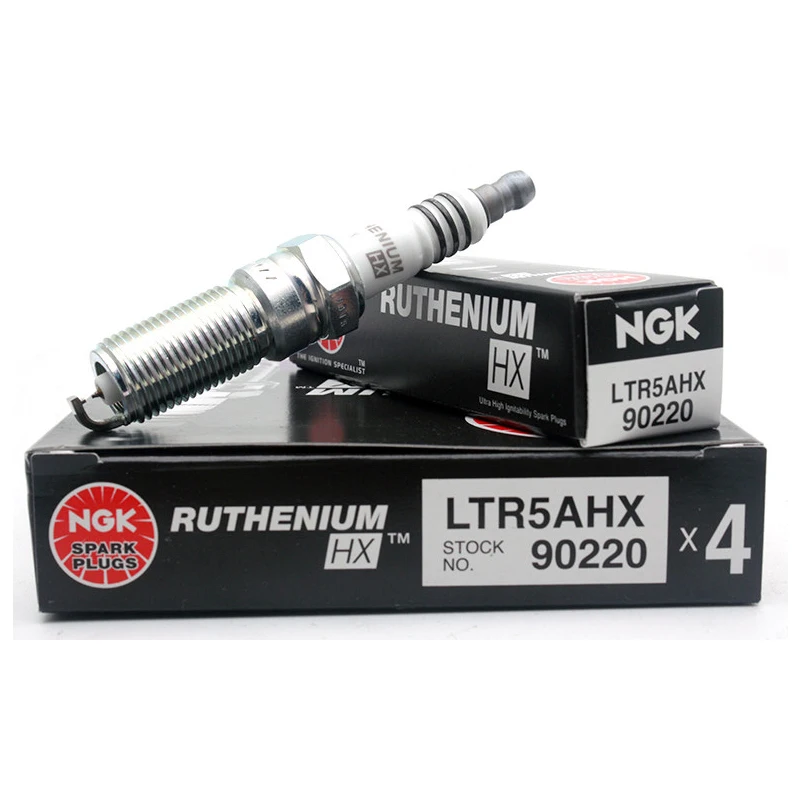 NGK Ruthenium HX High Ignitability Spark Plug LTR5AHX 90220 for Buick Cadillac Chevrolet Ford GMC Hummer Isuzu Lincoln Mazda