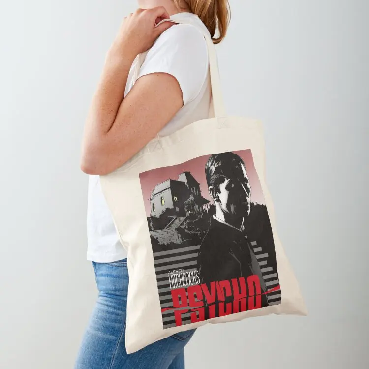 

Alfred Hitchcock's PSYCHO (1960) by Adrian vom Baur Tote Bag Women's bag Cloth bags shoping bag sac pour femme