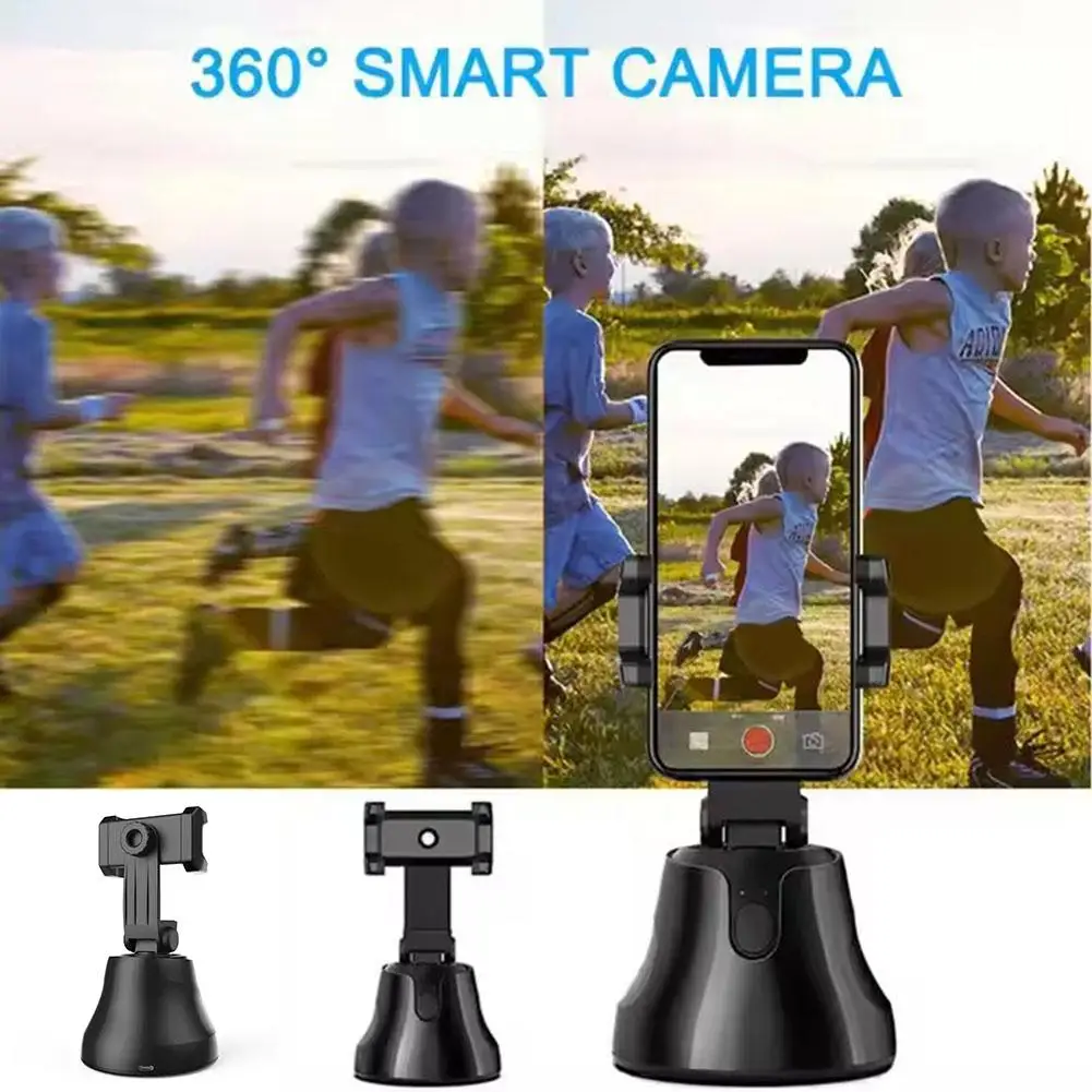 360 ° Cardan de caméra de suivi intelligent avec reconnaissance faciale AI, stabilisateur de suivi automatique pour Streaming en direct, trépied de téléphone Z8P6