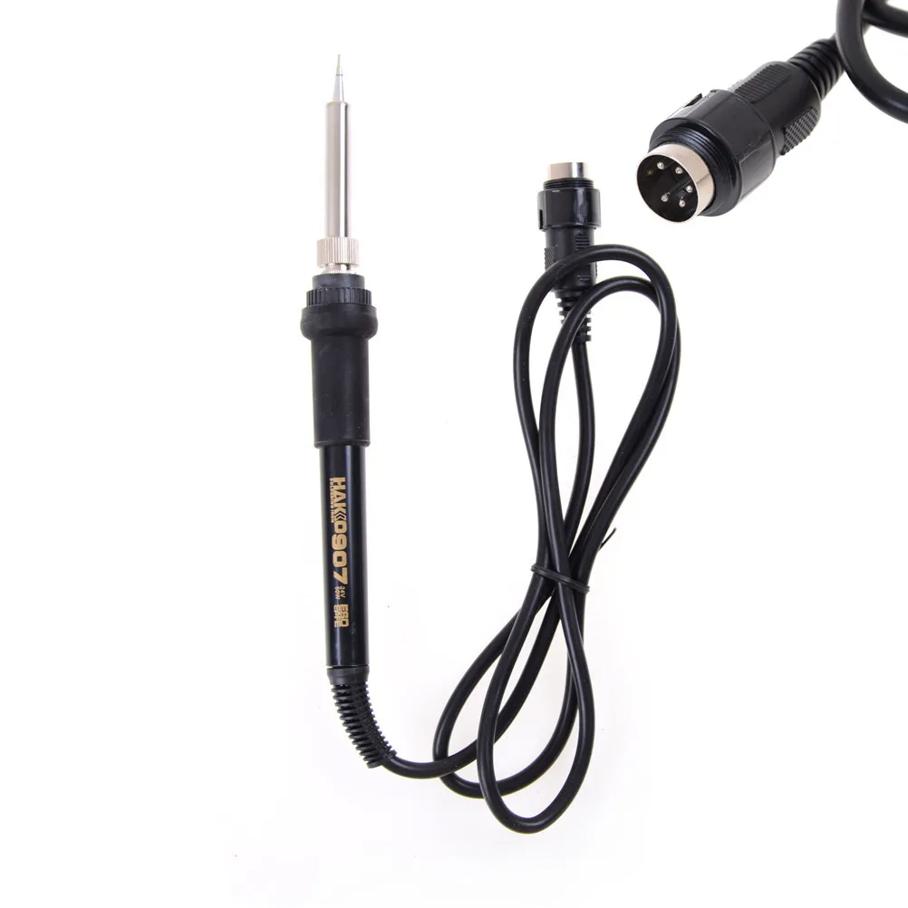 

New 24V 5 Pin Soldering Station Iron Handle For 907 936 937 928 926 Electronic Component Manufacturing Tools