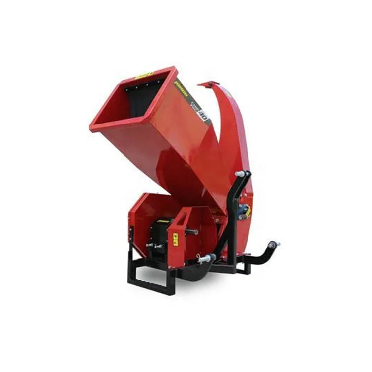 Wood Shredder 15hp  Machine Tree Branch Shredder Small Wood Chipper Machine Straw Cutting Machine