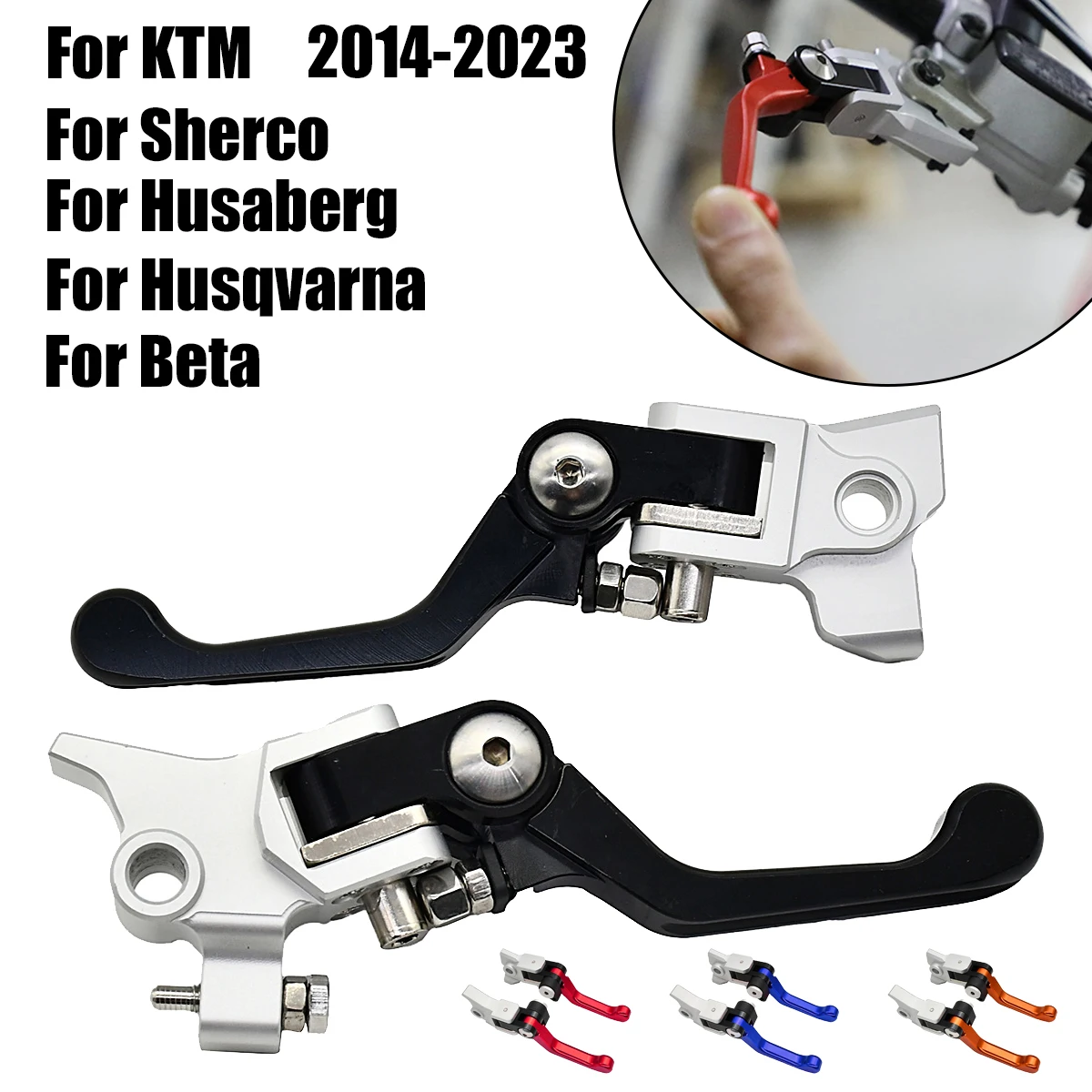 

Motorcycle 2023 CNC Clutch Brake Lever For KTM 125 150 250 300 350 450 500 EXC EXC-F SX SX-F XC XC-F XCF-W TPI 2014-2021 2022