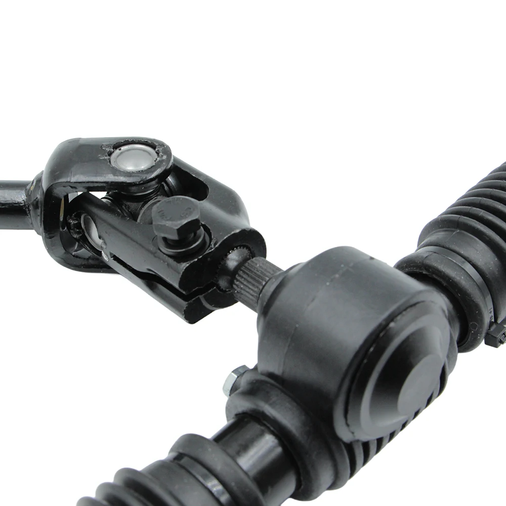 30T Steering Column U Joints Shaft 300mm 320mm 420mm Power Steering Gear Rack Pinion Fit For DIY Go Kart ATV UTV Buggy Quad Bike - view 2