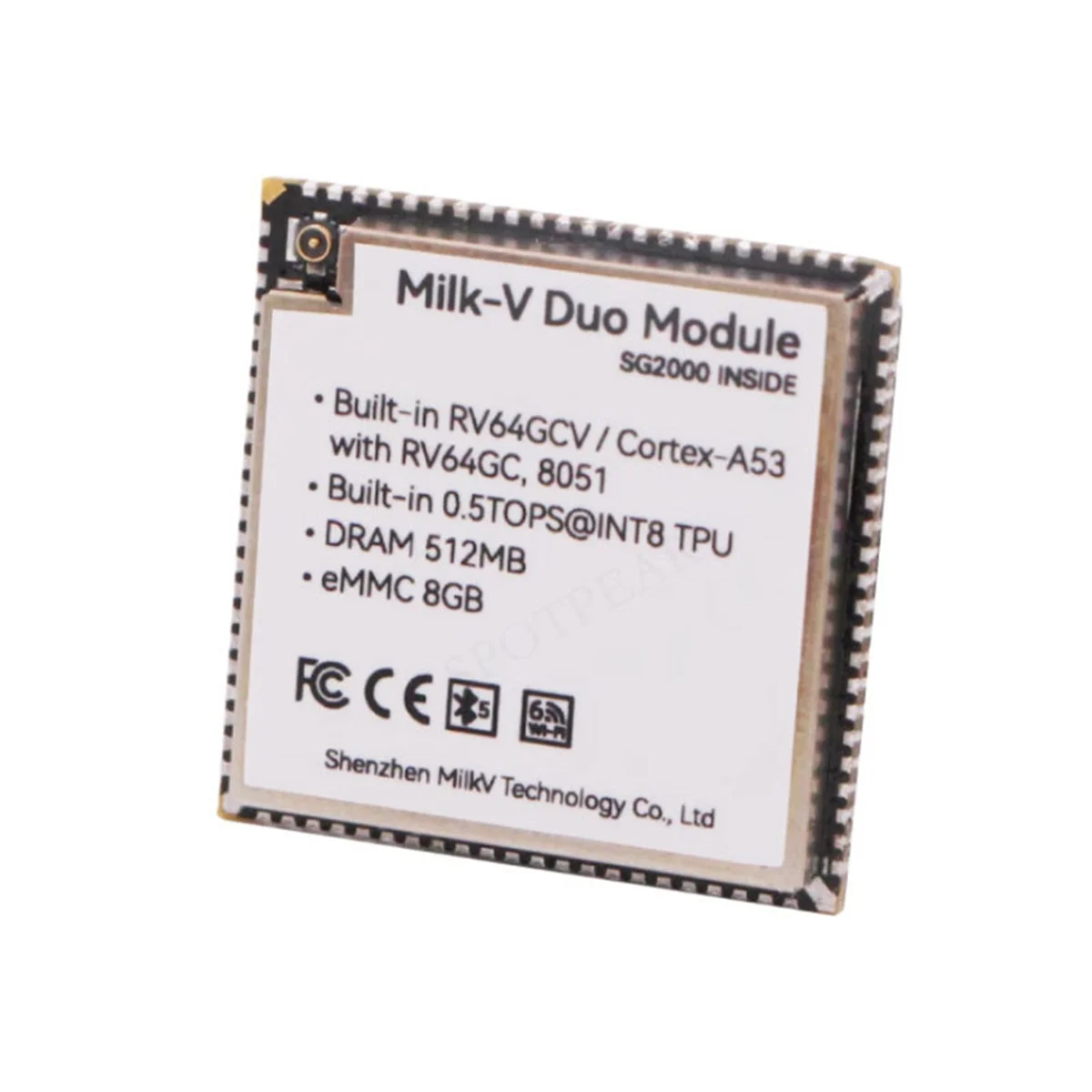 

AA19 Milk-V Duo Module 01 SG2000 Core Module - RISC-V 512MB, Ideal for Advanced Computing No WIFI-No EMMc