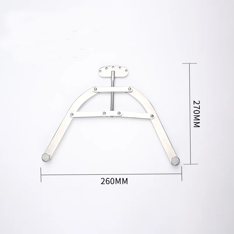 Retractor de tensión para huesos, arco de tracción rígido, acero inoxidable, para extremidades inferiores