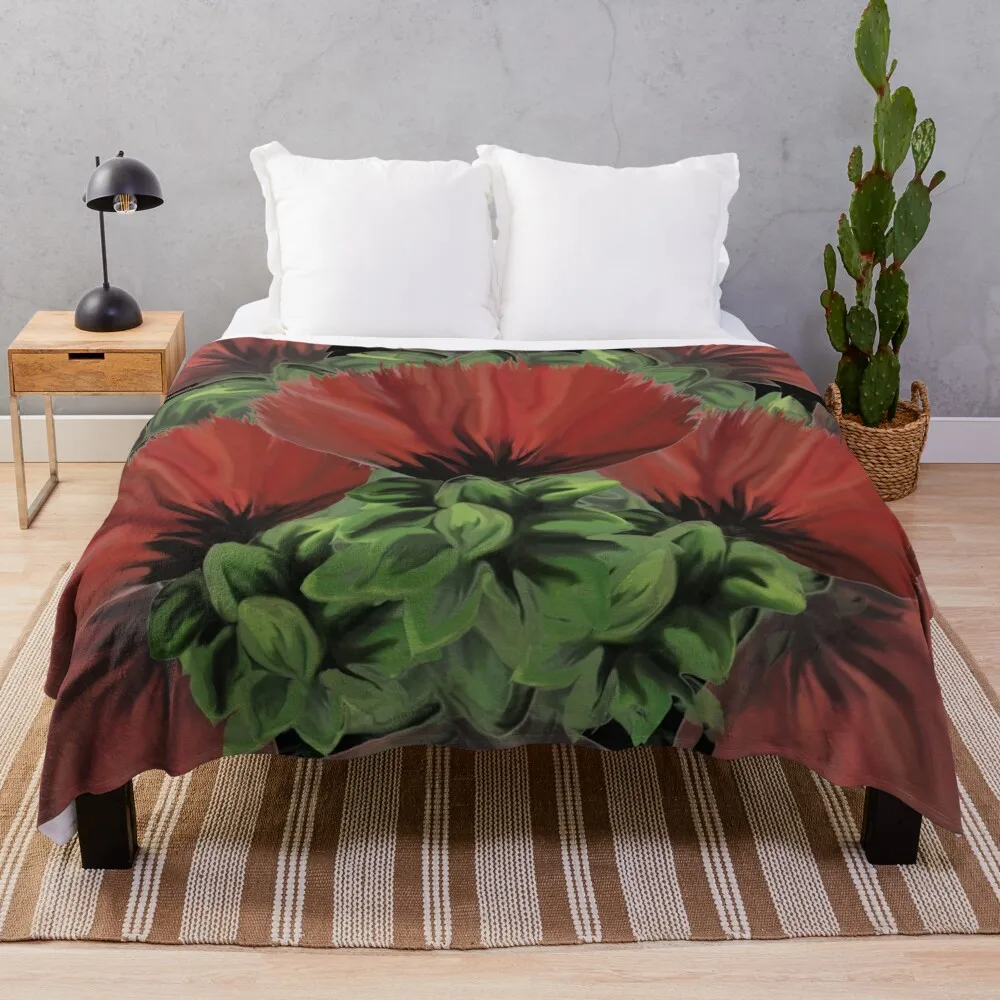 

Lei of Lehua, плед, одеяло, модные диванные одеяла, диваны