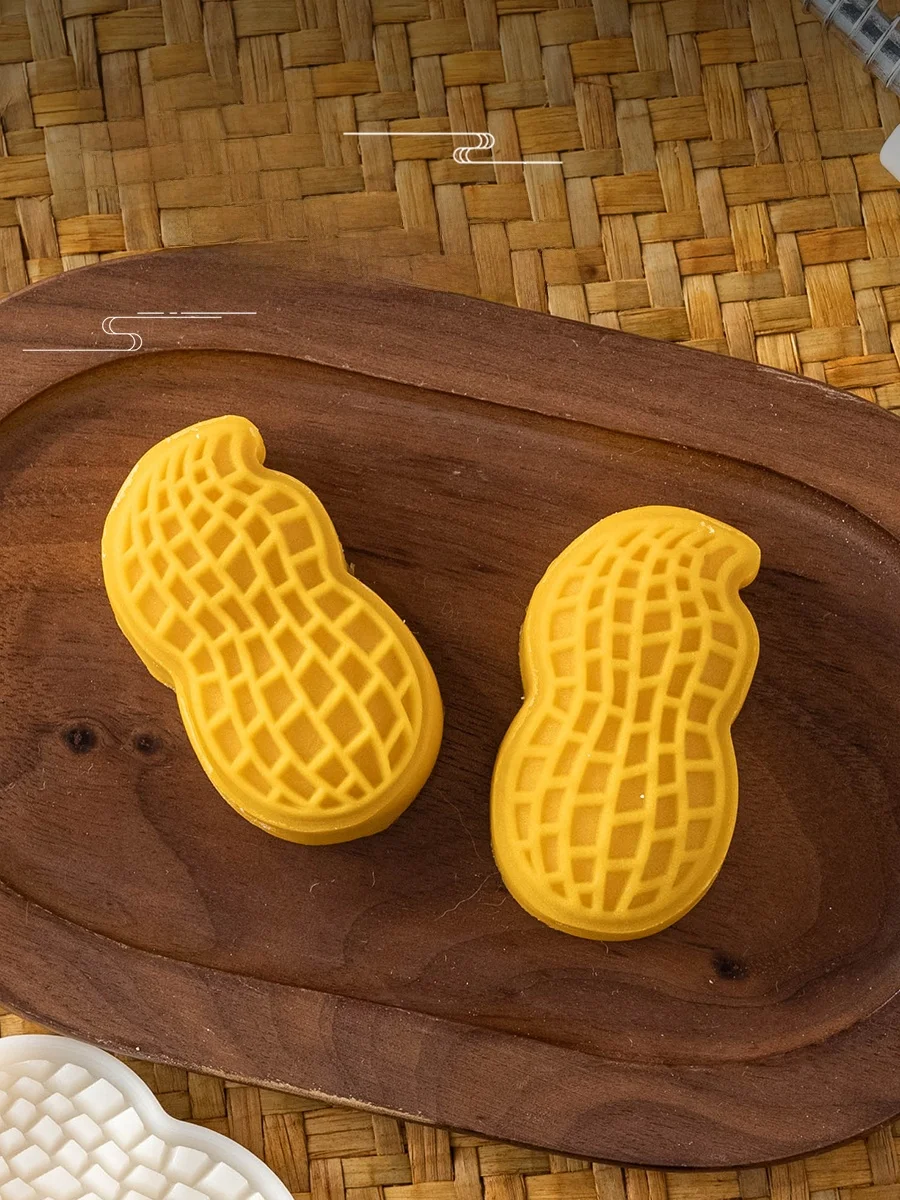 

Форма для выпечки хрустящих лунных пряников с арахисом и пастой из бобов, ручная, для домашнего и коммерческого использования, кухонный инструмент