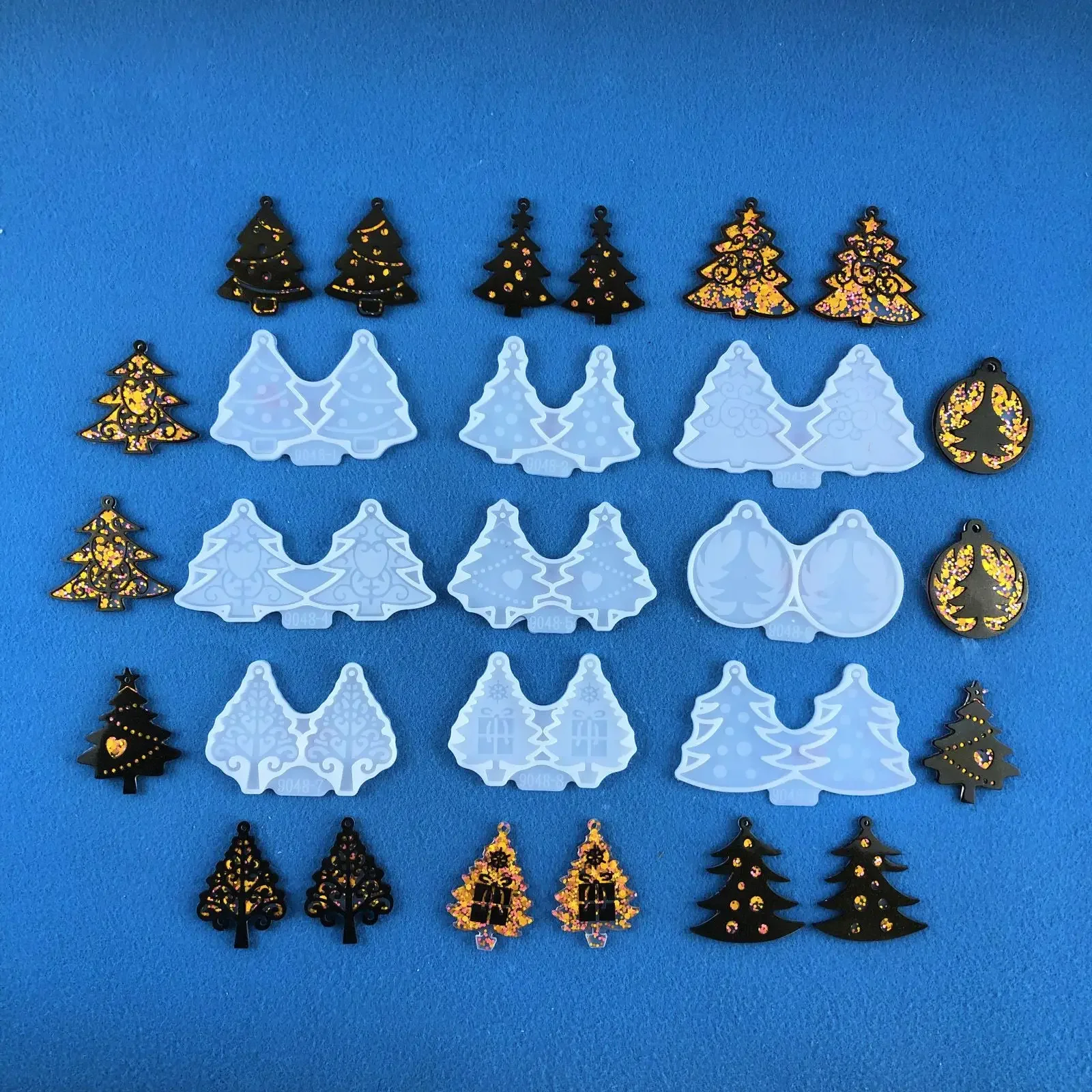 

Рождественская елка, серьги, силиконовая форма, сделай сам, эпоксидная смола, Рождественская елка, серьги с любовью, кулон, ювелирный декор, подвески, форма для сережек