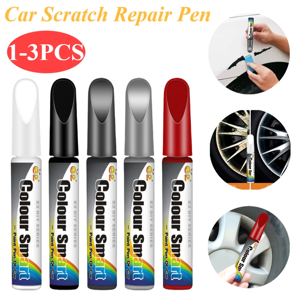 Universal Car Scratch Repair Paint Pen Scratch Removal Color Filling Repair Pen Car Paint Touch-Up Pen for Car Bicycle Motor