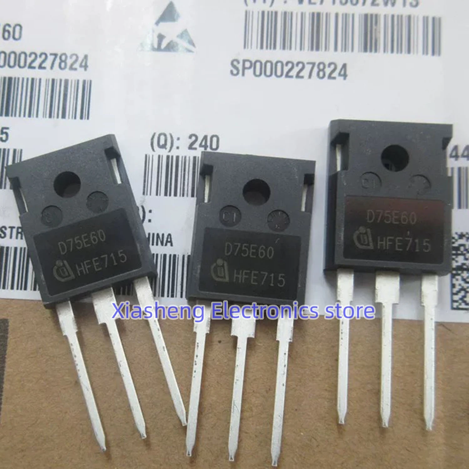 

New Original 5Pcs IDW75E60 D75E60 TO-247 75A 600V Fast Recovery Diode In Stock Good Quality