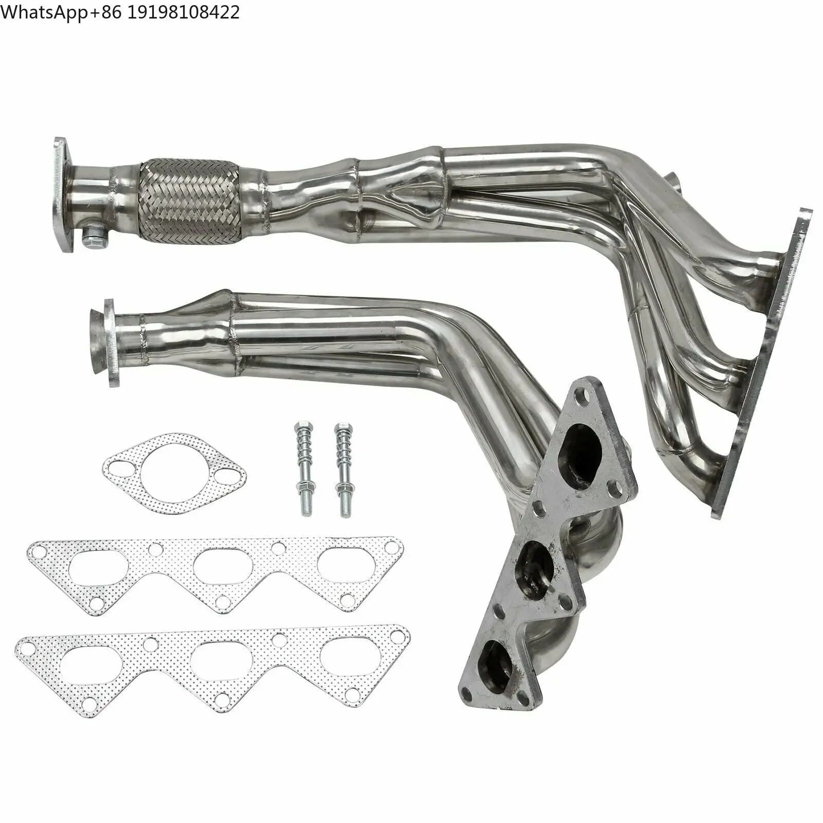 High Quality Exhaust Pipe Stainless Steel for Maximizer Steel Exhaust Header 91-99 for Mitsubishi 3000GT Stealth DOHC V6 EH28213