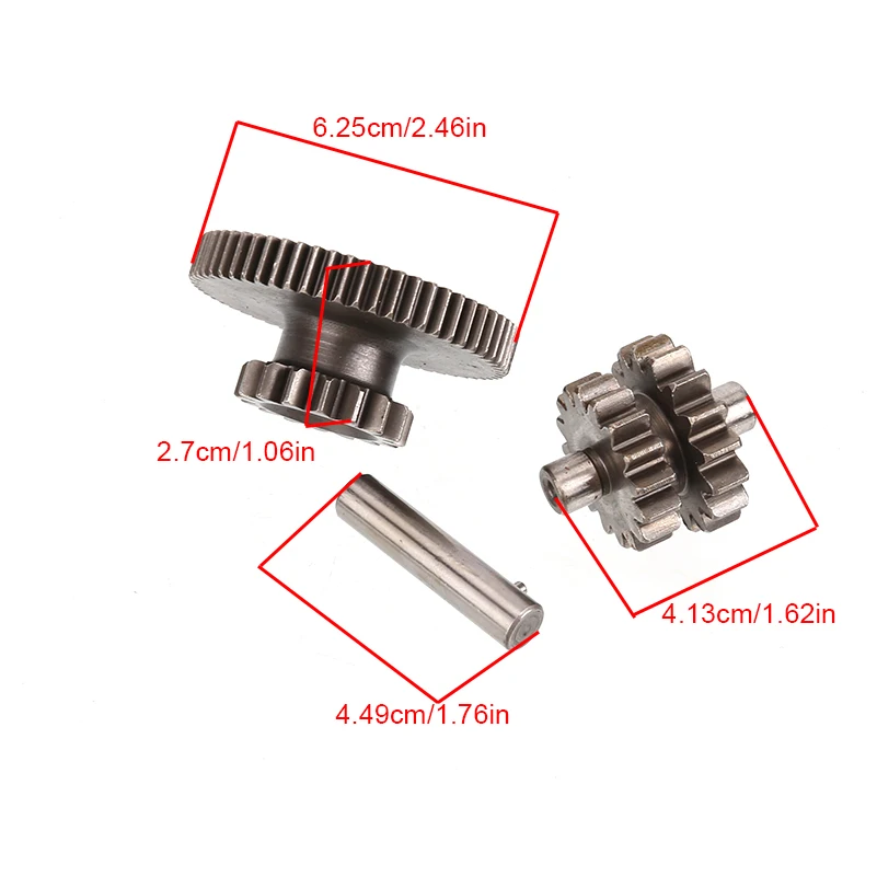 Three piece set of bridge teeth - suitable for motor starting teeth of three wheeled motorcycles and off-road motorcycles