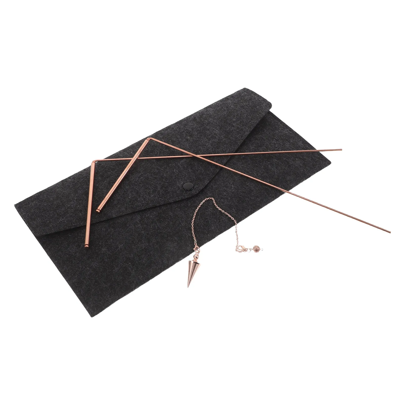 

1Set Brass Dowsing Rod Corrosion Resistant Divining Tool for Ghost Hunting Water Dowsing Gold Prospecting Spiritual Energy