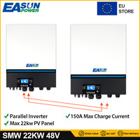 EASUN POWER Inverter 22KW 230V 48V 50hz/60hz 500vdc PV 150A MPPT Solar Charger Convertr Built-in WIFI Support Lithium BMS EU
