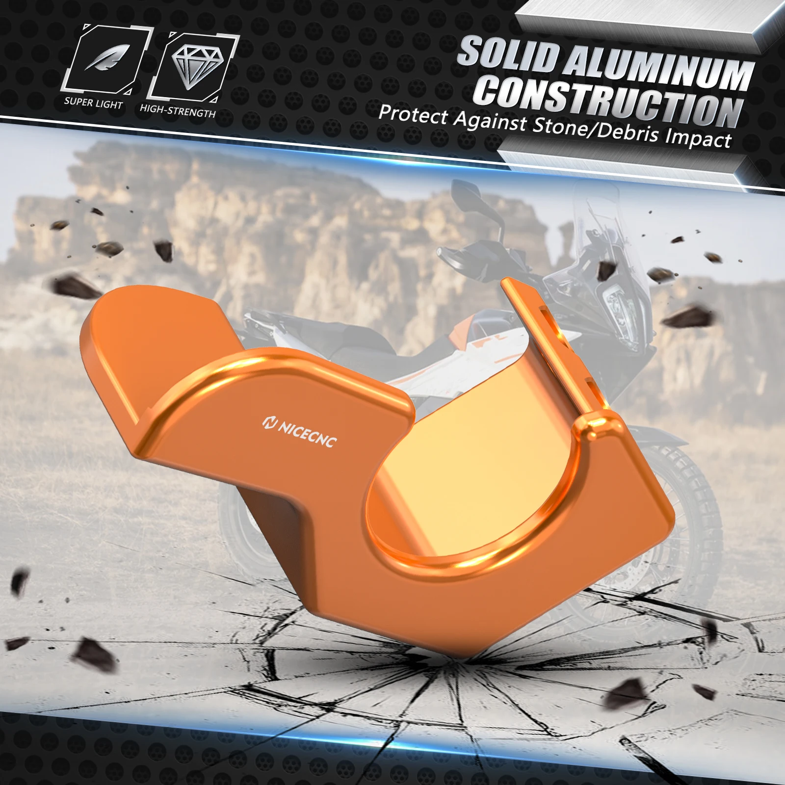 For KTM 690 Enduro R 2014-2018 Motorcycle Right Lower Fork Leg Guard Protector For KTM 690 Enduro R 2014 2015 2016 2017 2018