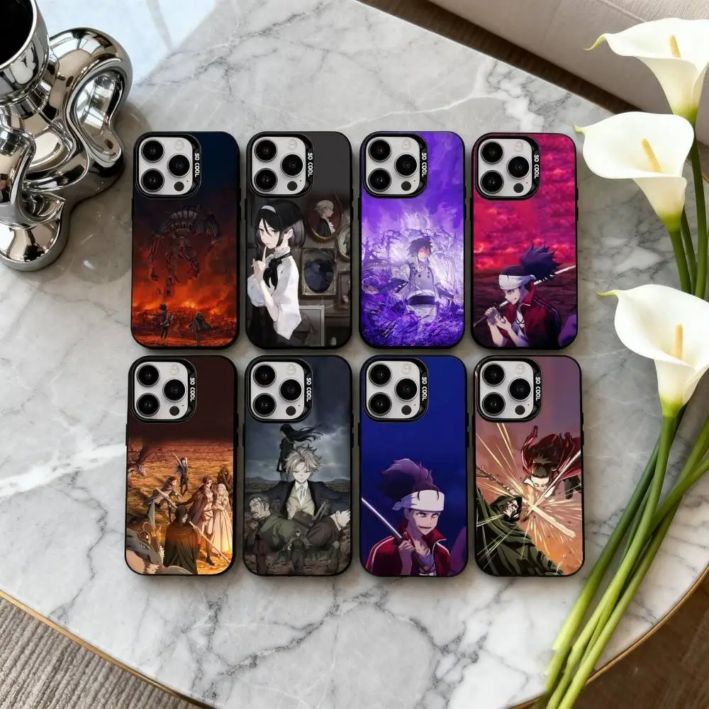 

Light Novel I-Ishura-A Phone Case For iPhone17,16,15,14,13,12,11 Plus,Pro Max Candy Silver Plated Inside Cover