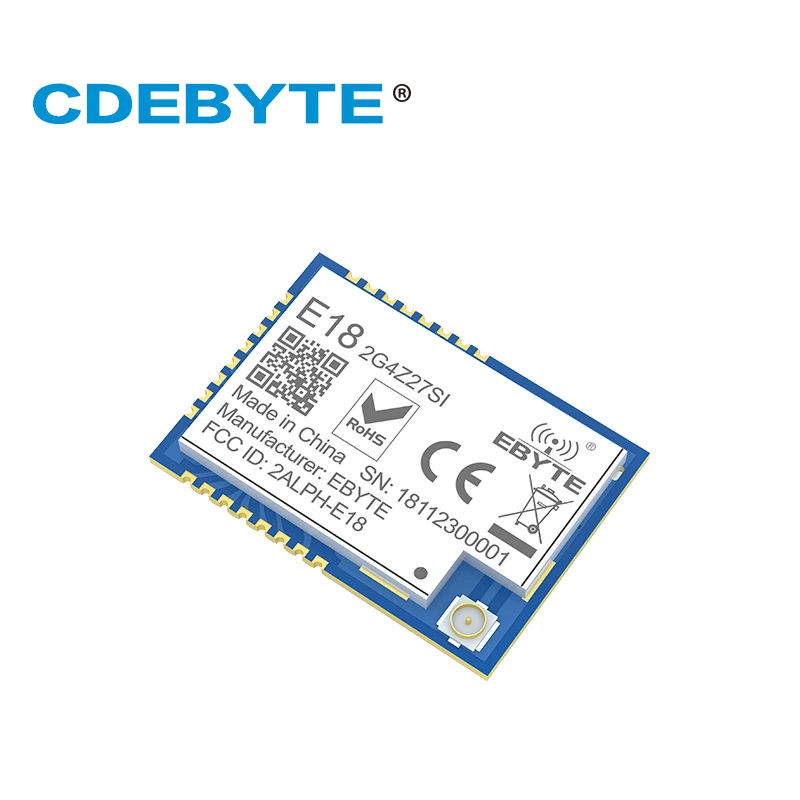 E18-2G4Z27SI Zigbee CC2530 PA CC2592 2.4Ghz 500mW IoT uhf Wireless Transceiver 27dBm 2.4GHz Transmitter and Receiver Module