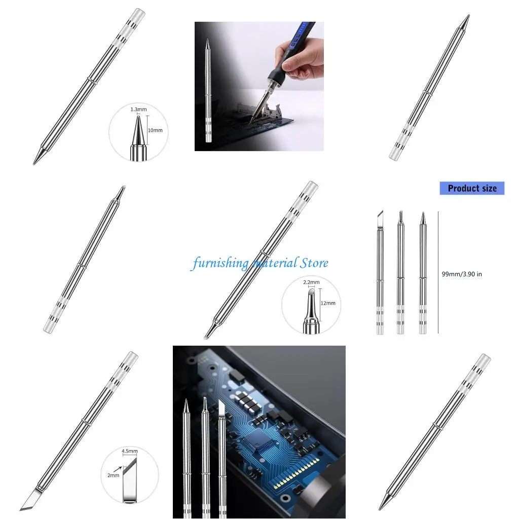 

Y5GD Universal Replacement Soldering Iron Tip For Welding Stations And Repair Tool