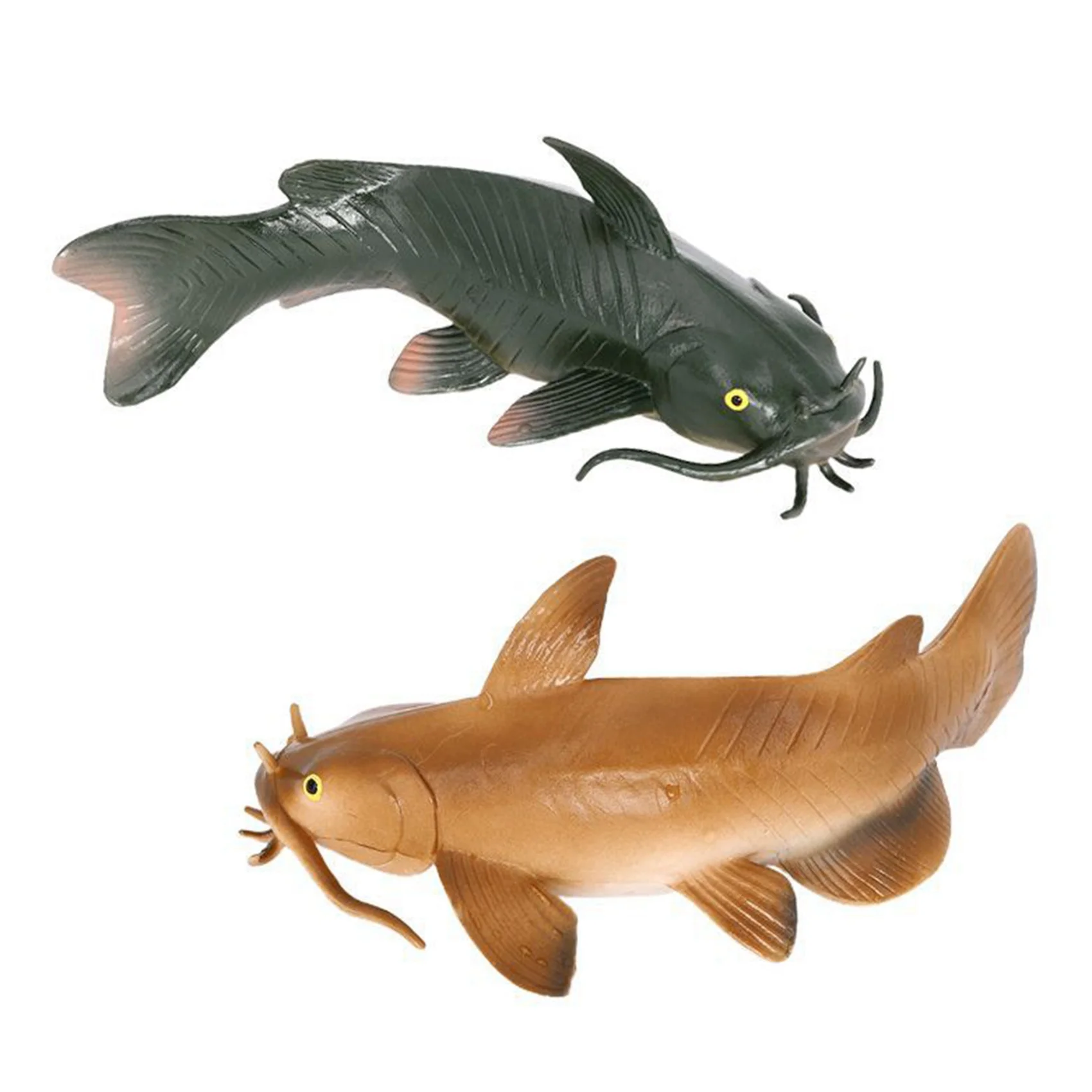 Jouet modèle de poisson-chat animal pour enfants, ornements solides, figurine d'action, simulation, cadeaux pour enfants, B