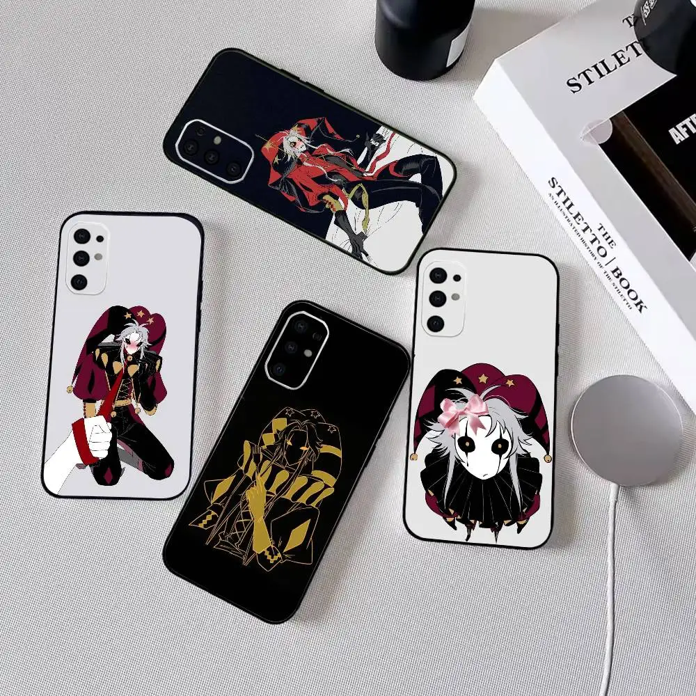 F-Freak P-Pierrots Circus Phone Case For Samsung S25,S24,S21,S22,S23,S30,Ultra,S20,Plus,Fe,Lite,Note,10,Black Cover