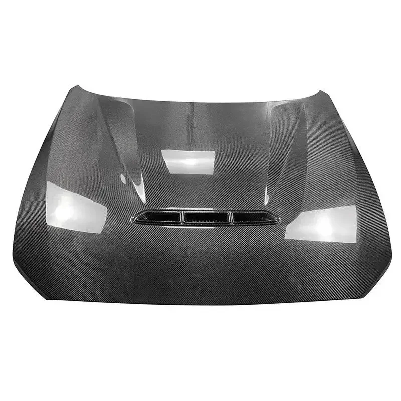 Double Side Carbon Fibre Front Engine Hood Bonnet  and  Double Side Carbon Fiber Trunk For bm M2 F87 2019,100% tested well