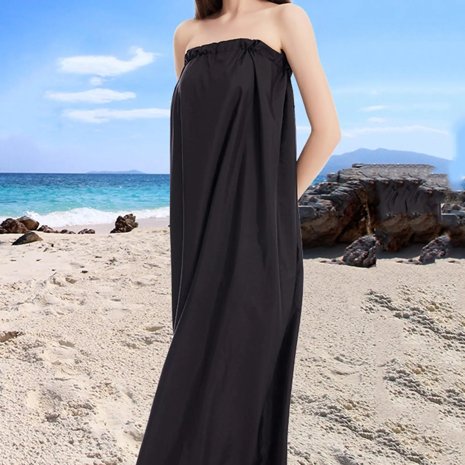 

Портативная раздевалка, толстая пеленальная крышка, укрытие для мгновенной конфиденциальности, светонепроницаемая портативная пеленальная комната для моделей танцоров