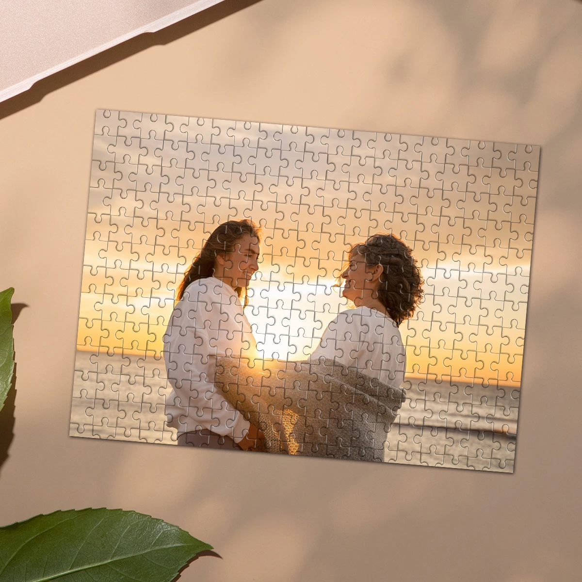 35/150/300/500/1000pcs Personalized Custom Photo Puzzle Friend Upload PhotoPersonalised Decompression Puzzles Mosaic Love Gift