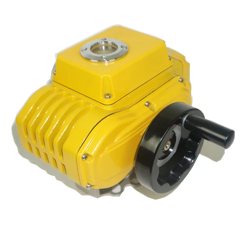 90 Degree Rotary intelligent 220V AC 4-20mA Modulating valve electrical actuator