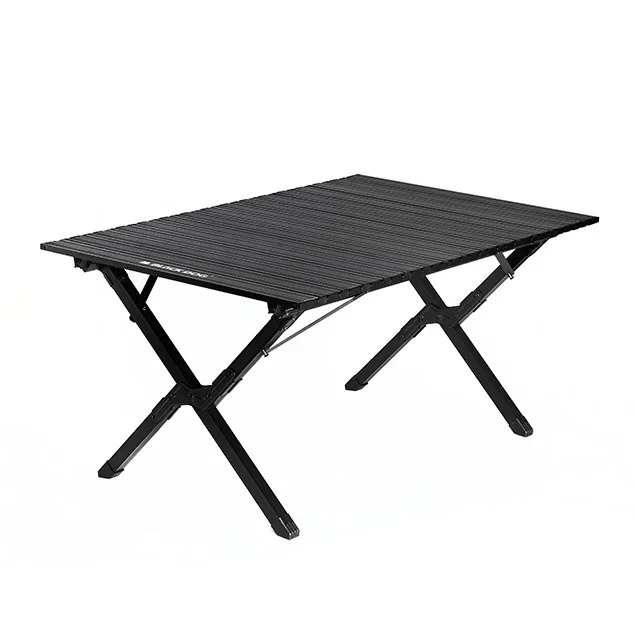 

Blackdog Outdoor Camping Aluminum Egg Roll Table Portable Camping Table