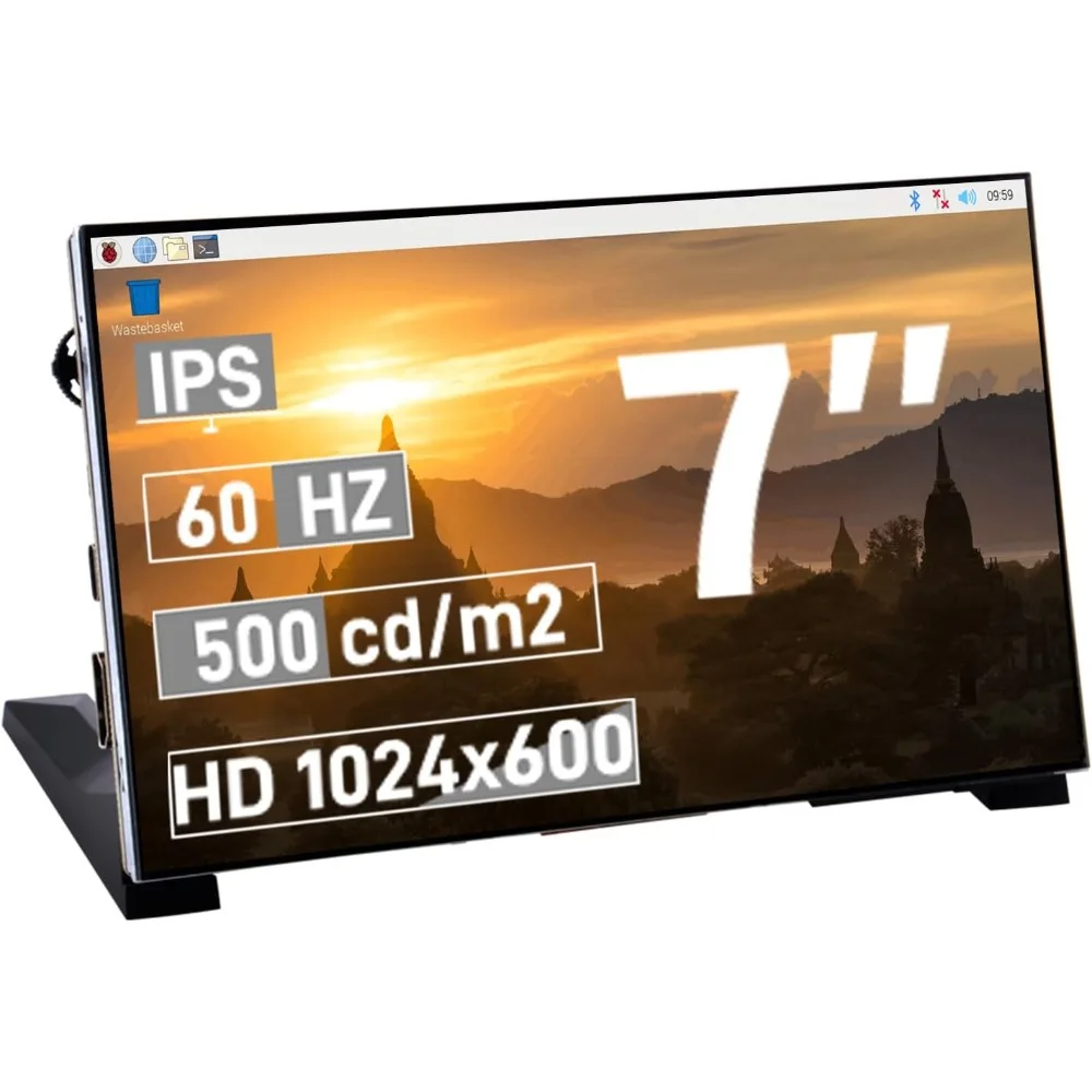7 Inch Hdmi Ips Lcd… - image