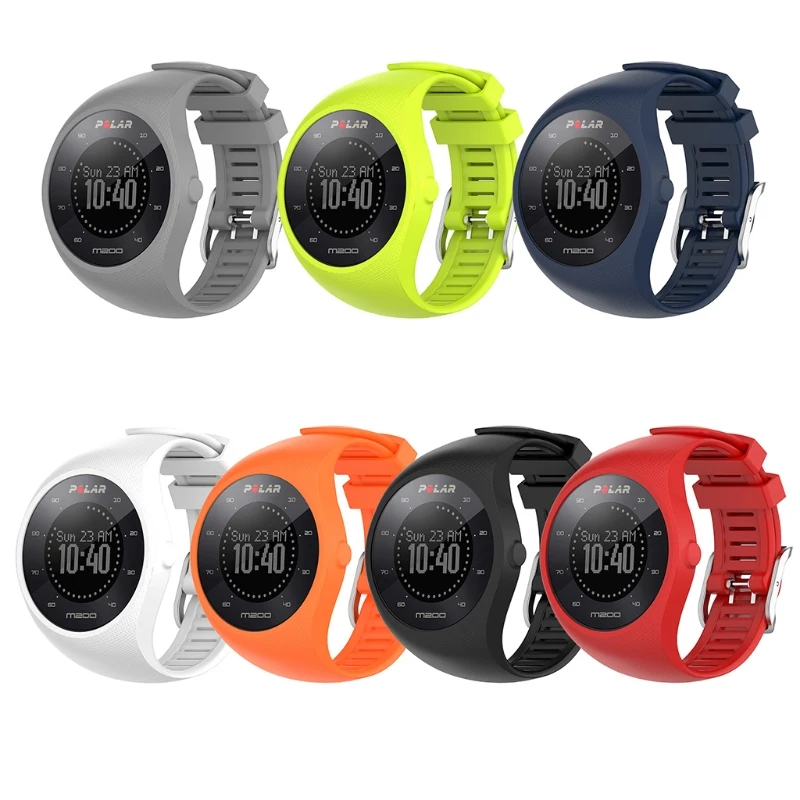 

Silicone Wrist Strap For Polar M200 SmartWatch Replacement Bracelet Wristband Watch Band For Polar M200 Correa