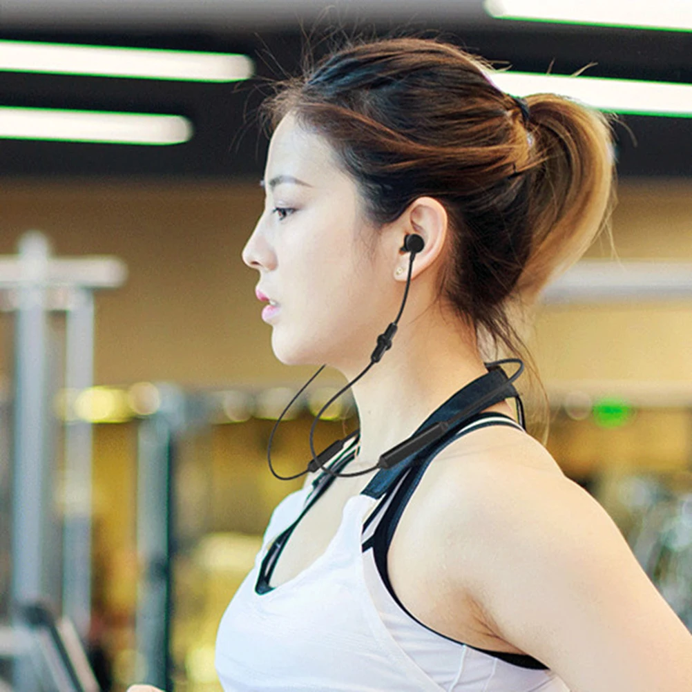 

Earphone Sport Headphones Business Wireless Headset 2 Technology Sweatproof Waterproof Black Color