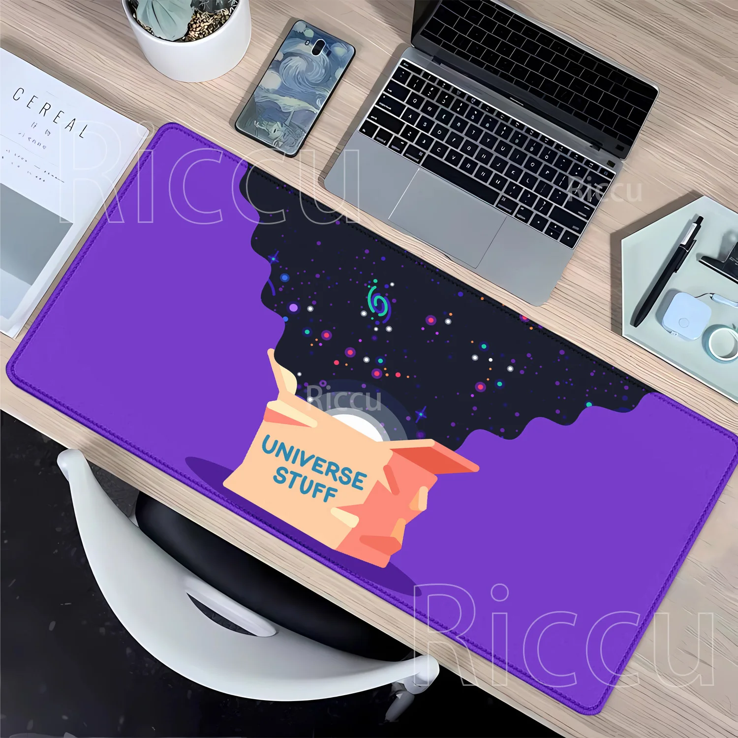 

Большой коврик для мыши XXL с изображением космоса и Солнечной системы, резиновый, 900x400 мм, для игр, с HD-печатью, оверлокированный, для клавиатуры и рабочего стола