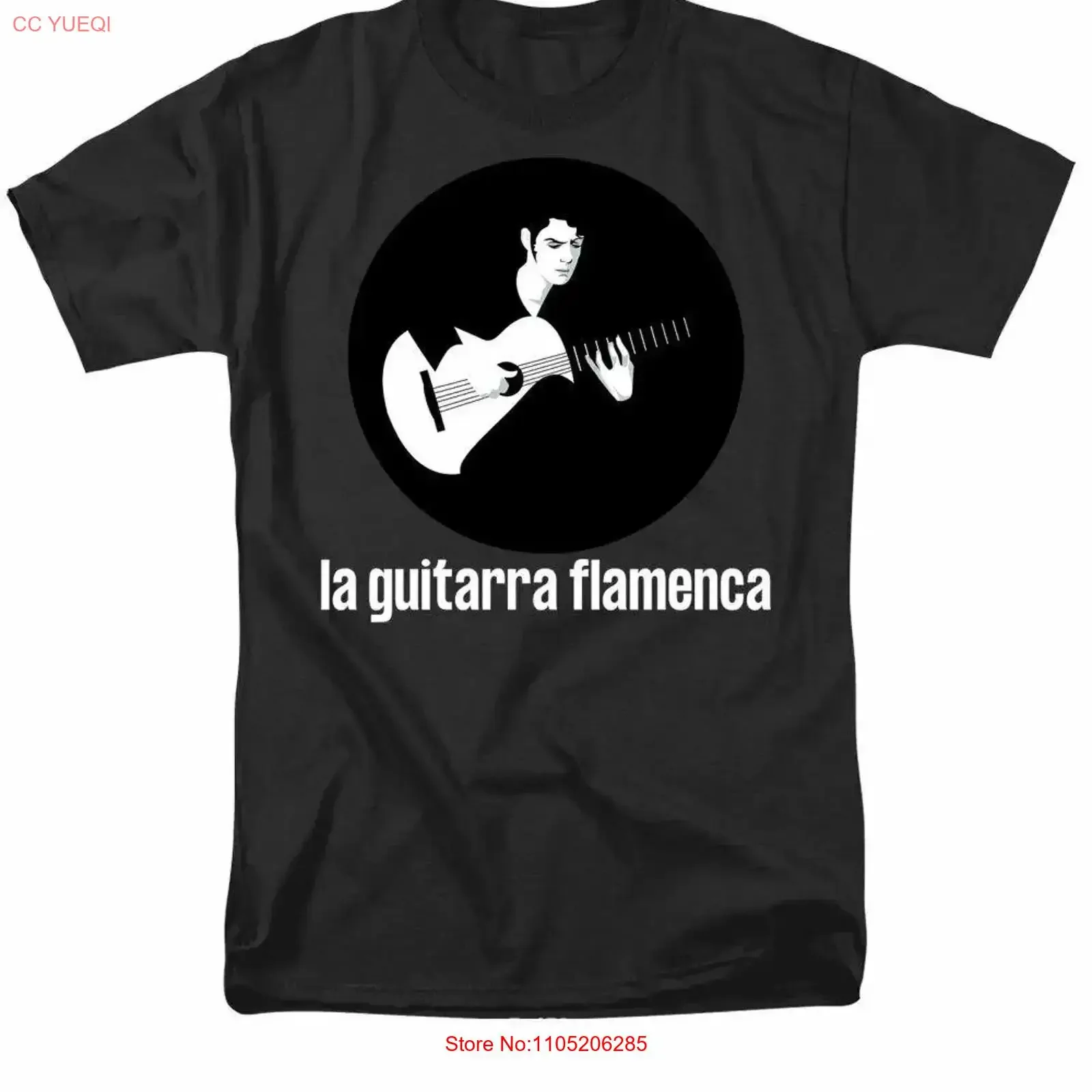 Camiseta Premium la guitarra flamenca Flamenco Guitar MUY SOFT S 4XL vintage Top lavado para uso diario cómodo