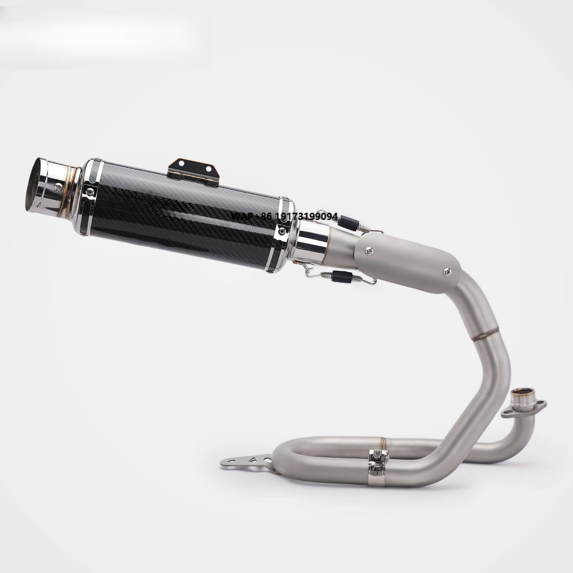 

For monkey 125 exhaust Vintage Small-Displacement Cannon-Style Full Exhaust System Urban Commute OEM Interface Compatible