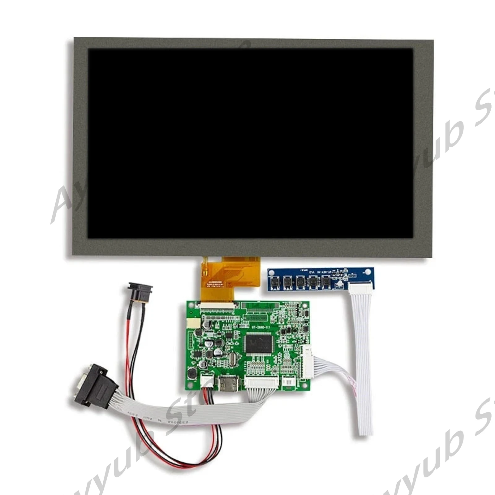 Original 5 inch EJ050NA EJ050NA-01G / EJ050NA-01F / HJ050NA-01I LCD Screen Display 800x480 50pin GPS TFT Display Replacement