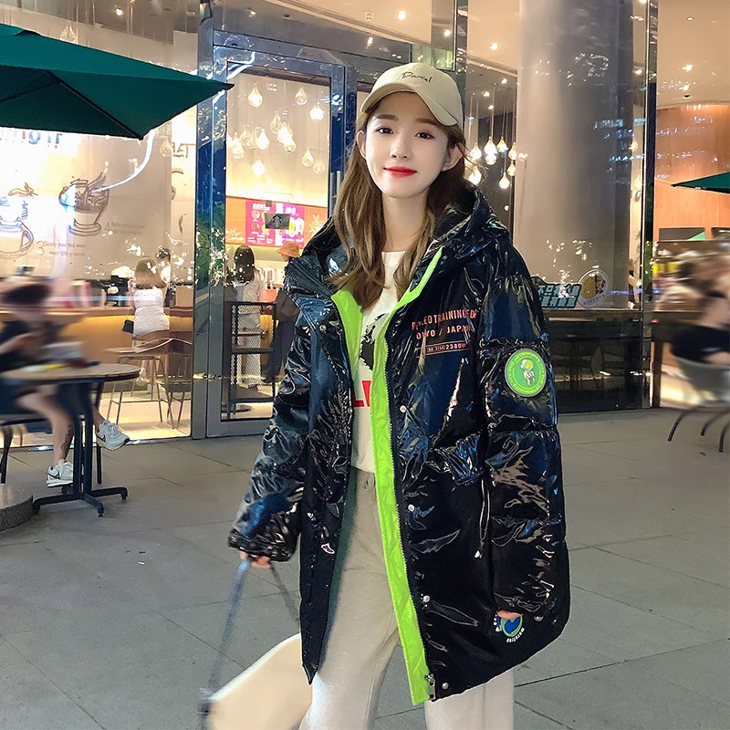 2025, warme gepolsterte Winterjacke mit Kapuze, Damenparkas, Übergröße, Pufferjacke, Damen, gepolsterte Mäntel, Oberbekleidung, wasserdichter Schneemantel