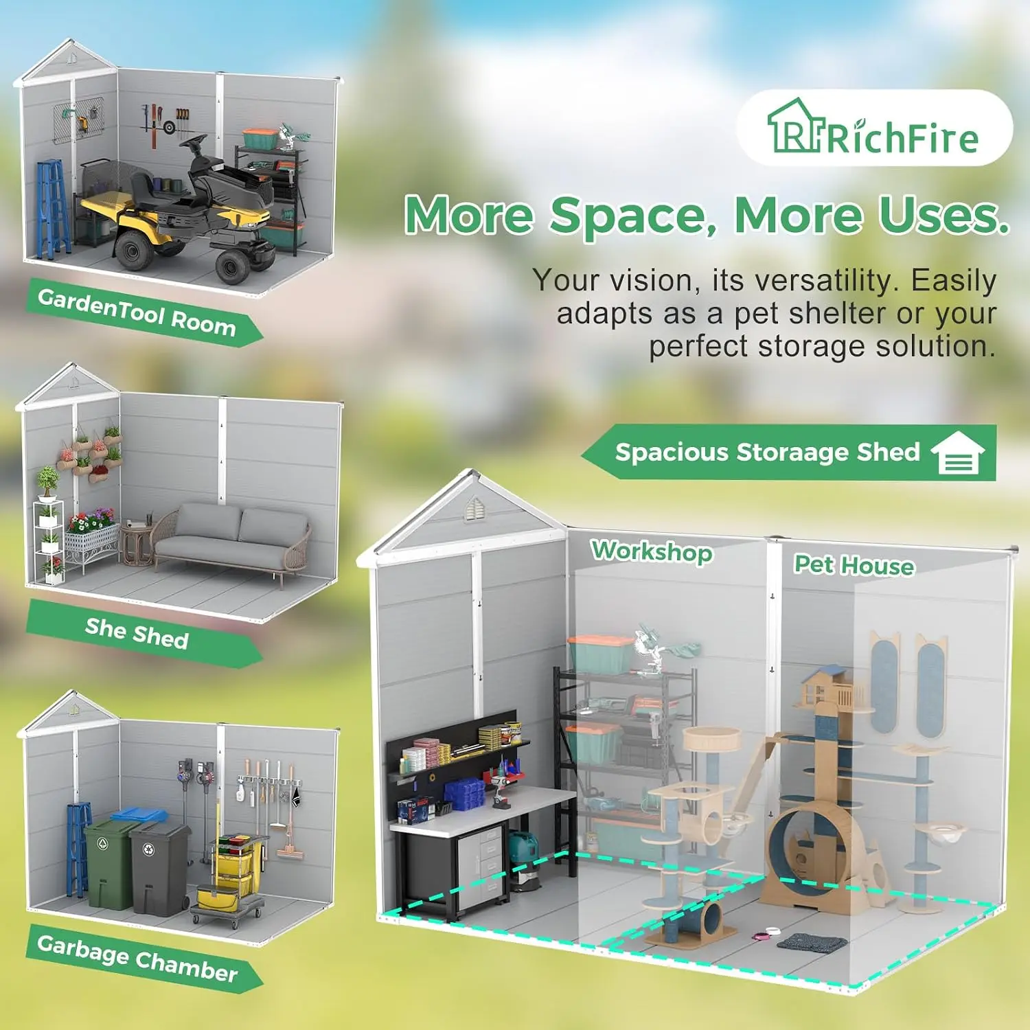 Outdoor Storage Shed 5
