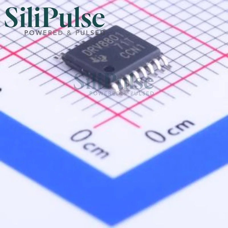 (10-50pcs) DRV8801PWPR HTSSOP-16-EP 100% Original In Stock 8V~38V 2.8A
