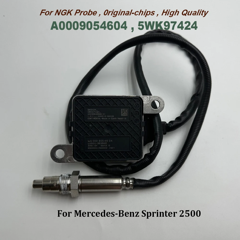 

Nox Sensor For NGK Probe A0009054604 5WK97424 High Quality Chip A0009059112 For Mercedes-Benzz Sprinter 2500