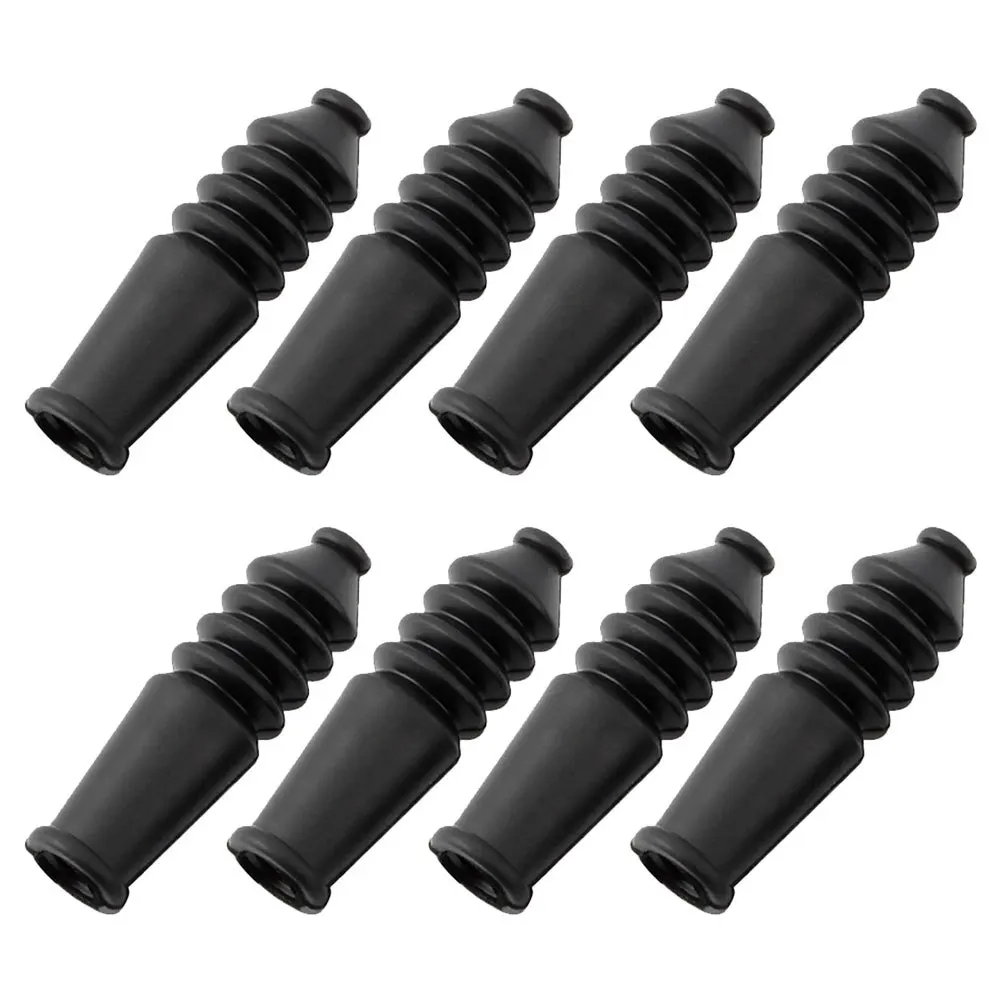 

8Pcs Brake Cable Accessories Rubber Cover for Cycles Solid Protection Easy to Install No Tools Needed Brake Cable Sleeve