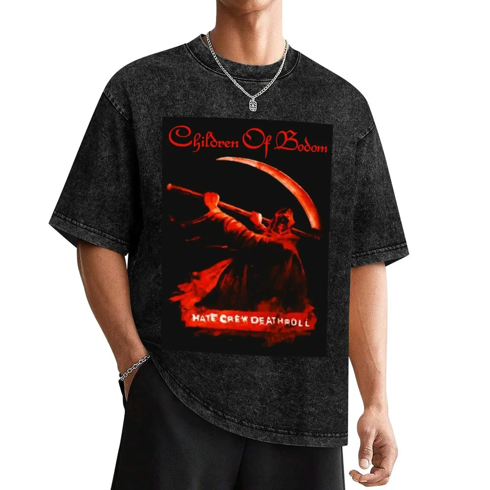 Children Of Bodom Art T-Shirt sports fans custom shirt basketball graphic tees shirts men graphic