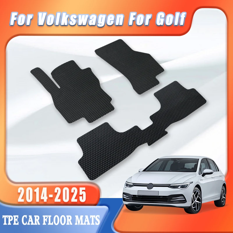 

Автомобильные коврики из бисера TPE для Volkswagen Golf 2025 2024 2023 2022 2021 2020 2019 2018 2017 2016 2015 2014 Аксессуары для интерьера