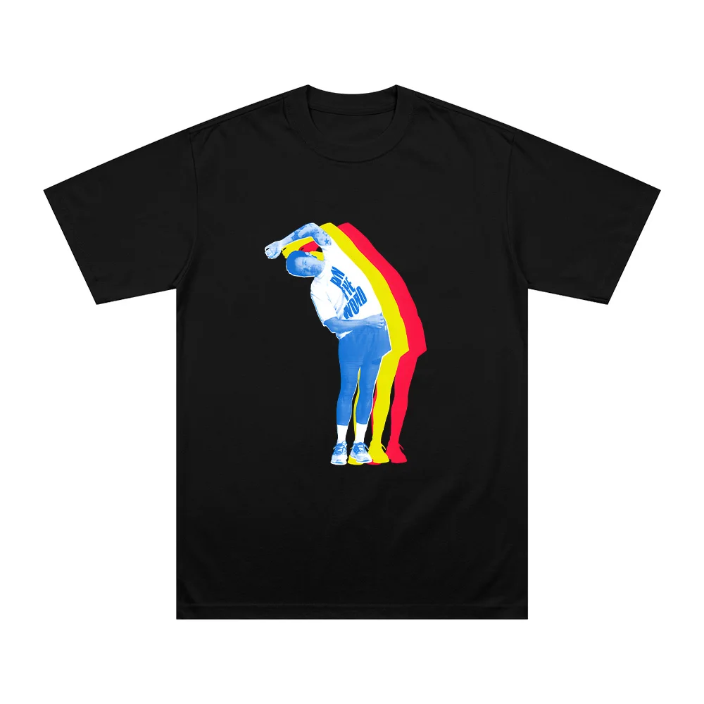 Stretch Tee HarryStyles Men's Short Sleeve Print Cotton T-shirt Summer Round Neck Clothing Top Unisex oversize Casual Streetwear