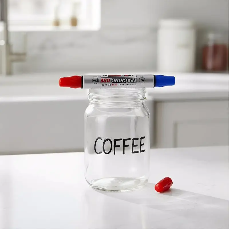Waterproof Dual Tip Permanent Markers Oil Based Safe Ink Multi Surface For Metal Glass Wood Projects