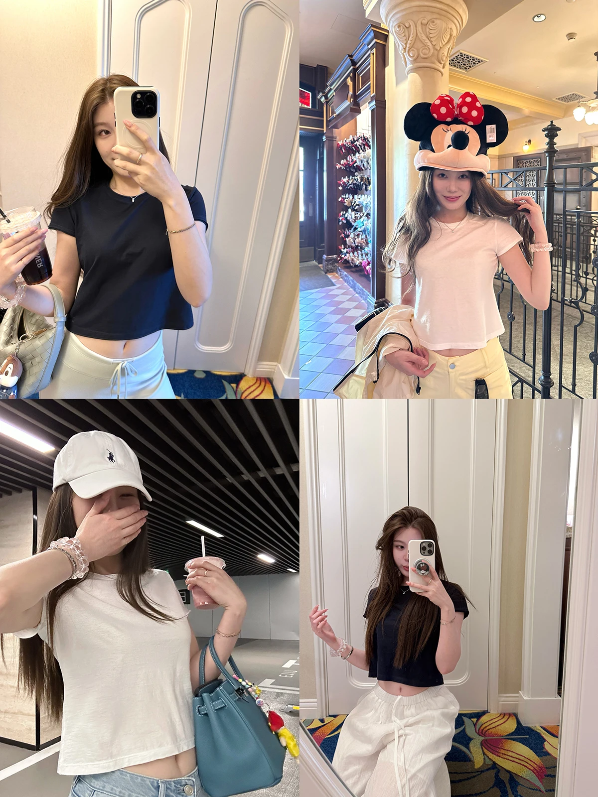 

Treasure Proportional Heaven Di 00% Pure Cotton ort Sve T-irt Women's Summer New Sle Slimming Top